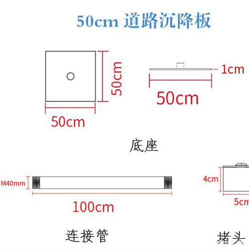 张家口沉降板规格型号如何选择？